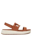 Sandały damskie - Aldo Sandały Onuvia 13965197 Brązowy - miniaturka - grafika 1