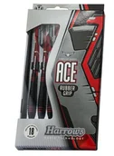Dart - Rzutki Lotki Harrows Ace Ruber Grip 16 Gram + Grot - miniaturka - grafika 1