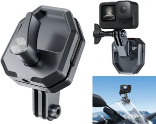 Uchwyt Klips Mocowanie na Szybę Motor do GoPro SJCAM XIAOMI DJI INSTA360 / S3-EAK-03 - Akcesoria do kamer sportowych - miniaturka - grafika 1