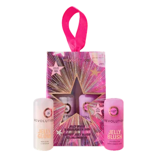 MAKEUP REVOLUTION Jelly Blush & Highlighter Set - Zestawy kosmetyków damskich - miniaturka - grafika 1