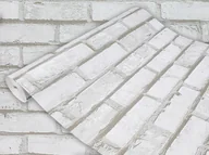 Tapety - Okleina Meblowa Dekoracyjna Cegła Wapienna Na Szafkę Komodę Meble 45x25 - miniaturka - grafika 1