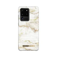 Etui i futerały do telefonów - iDeal of Sweden Fashion - etui ochronne do Samsung Galaxy S20 Ultra Golden Smoke Marble - miniaturka - grafika 1