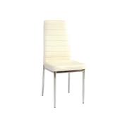 Fotele i krzesła biurowe - Signal Meble Krzesło ekoskóra H261 biały/chrom - miniaturka - grafika 1