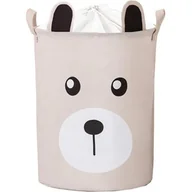 Pojemniki na zabawki - KOSZ ORGANIZER NA ZABAWKI BIELIZNE MIŚ WODOODPORNY - miniaturka - grafika 1