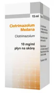 Pielęgnacja stóp - Medana PHARMA CLOTRIMAZOLUM MEDANA płyn 1% 15ml 4094201 - miniaturka - grafika 1