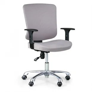 Fotel biurowy, krzesło biurowe B2B Partner Krzesło biurowe Hilsch 1+1 gratis, szary 459046 - Fotele i krzesła biurowe - miniaturka - grafika 2