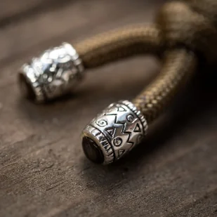 Przywieszka do noża M-Tac Zeus Stainless Steel Coyote  paracord (10296105) - Akcesoria do noży - miniaturka - grafika 3