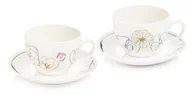 Filiżanki - Filiżanka z podstawką myCOFFEE, 2 szt., Blossoms - miniaturka - grafika 1