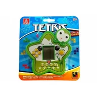 Zabawki interaktywne dla dzieci - Import LEANToys Gra Elektroniczna Tetris Gwiazdka Zielona - miniaturka - grafika 1