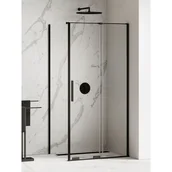 Kabiny prysznicowe - New Trendy EXK-4125 KABINA SMART BLACK PROSTOKĄTNA 100x90x200 CZYSTE 8mm ACTIVE SHIELD - miniaturka - grafika 1