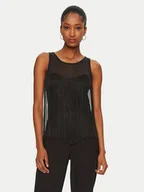 Bluzki damskie - Rinascimento Bluzka CFC0121728003 Czarny Regular Fit - miniaturka - grafika 1