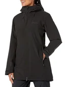 Kurtki damskie - Jack Wolfskin Damska kurtka Heidelstein Ins, czarna, L - miniaturka - grafika 1