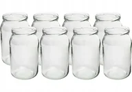 Pojemniki kuchenne - SŁOIK SZKLANY 900ML FI 82 6ZEM NA PRZETWORY OGÓRKI MIÓD DŻEM 8 SZT - miniaturka - grafika 1