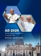 Kalendarze - Kalendarz Ad 2026 św. Janem Pawłem Ii i Leon Xiv - kalendarz - miniaturka - grafika 1