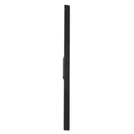 Lampy ogrodowe - Lampa natynkowa ścienna LED 18W Lennart 100 IP54 3000K BK AZ5696 Azzardo - miniaturka - grafika 1