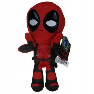 Deadpool: maskotka Deadpool (stojący - model E) ręce przy twarzy (8094) - Maskotki i pluszaki - miniaturka - grafika 1
