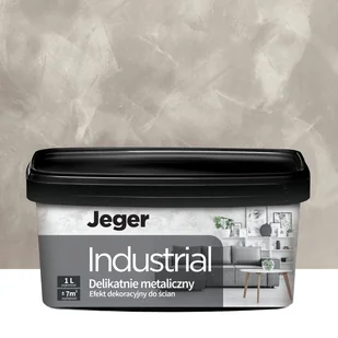 Powłoka dekoracyjna INDUSTRIAL Quartz Efekt metalowy JEGER - Tynki - miniaturka - grafika 1