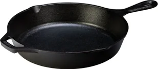 Lodge Patelnia żeliwna 26 cm czarna - Patelnie - miniaturka - grafika 2