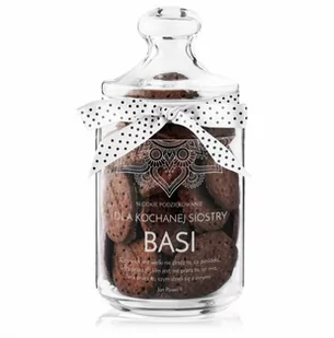 Słoik szklany na ciastka z grawerem dla siostry świadkowej jako p - Pojemniki kuchenne - miniaturka - grafika 1