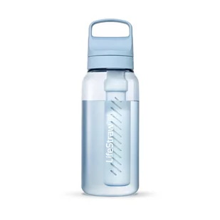 LifeStraw Go 2.0 Błękitna butelka filtrująca 1L Icelandic Blue - Butelki filtrujące - miniaturka - grafika 2