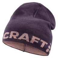 Czapki męskie - Czapka zimowa CRAFT ADV NORDIC TRAINING MERINO LOGO HAT 1914807-499000 – Fioletowy - miniaturka - grafika 1