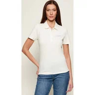 Koszulki i topy damskie - Tommy Hilfiger Polo Slim Fit - miniaturka - grafika 1