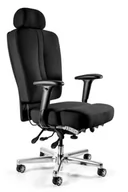 Fotele i krzesła biurowe - Unique Fotel biurowy MAJOR Czarny RABAT na stronie! 9017-B - miniaturka - grafika 1