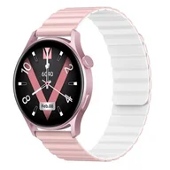 Smartwatch - KIESLECT Lora 2 YFT2051EU Różowy - miniaturka - grafika 1