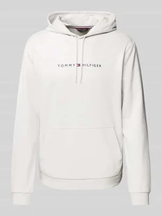 Bluza z kapturem z nadrukiem z logo - Bluzy męskie - miniaturka - grafika 1
