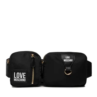 Torby męskie - Love Moschino Saszetka nerka JC4342PP0EKE0000 Nero - grafika 1