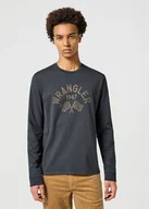 Koszule męskie - Męska koszulka t-shirt Wrangler LS GRAPHIC TEE L - miniaturka - grafika 1