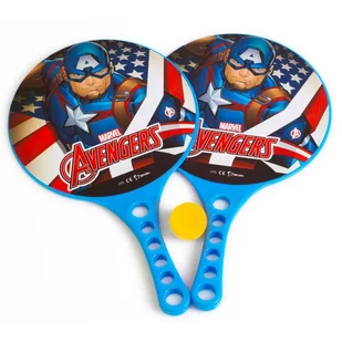 Paletki Do Gry Captain America tenis dla dzieci - Zabawki i gry sportowe - miniaturka - grafika 3