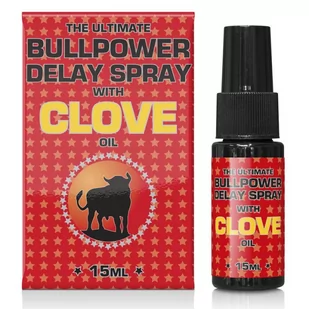 Cobeco Żel/sprej - Bullpower delay spray with clove oil 2-00213 - Masaż erotyczny - miniaturka - grafika 1