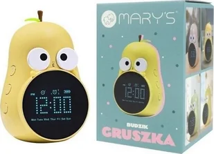 Budzik gruszka żółta - Wyposażenie pokoiku dziecięcego - miniaturka - grafika 1