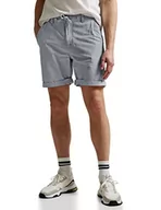 Spodenki damskie - Street One MEN Męskie szorty bawełniane, szary (Cool Grey), 34W - miniaturka - grafika 1