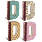 Notesy i bloczki - If Alphabooks Notatnik litera - D - miniaturka - grafika 1