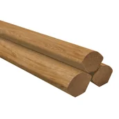 Akcesoria do drzwi - Ćwierćwałek wykończeniowy do ościeżnicy stałej Dąb naturalny - miniaturka - grafika 1