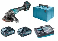 Szlifierki i polerki - Makita 125MM 40V XGT 2*4.0AH MAKPAC - miniaturka - grafika 1
