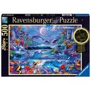 Puzzle - Ravensburger Puzzle 500el Swiecące w ciemności Magiczny świat 150472 - miniaturka - grafika 1