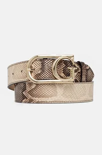 Guess pasek SIBEL damski kolor beżowy BW9183 P4435 - Paski - miniaturka - grafika 1