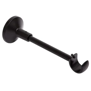 Wspornik do karnisza 19 mm pojedynczy czarny mat Inspire - Karnisze - miniaturka - grafika 1