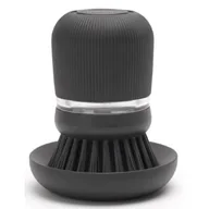 Środki do kuchni i łazienki - Brabantia Nowości Szczotka z dozownikiem na płyn SinkSide ciemnoszara 302626 302626 - miniaturka - grafika 1