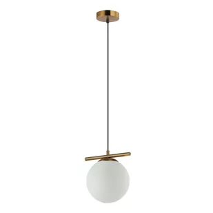 Lampa wisząca MERSETA PND-463321L-BRO+W Italux - Lampy sufitowe - miniaturka - grafika 1