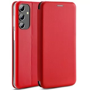 Portfele - Etui z klapką portfel do Samsung A14 5G A146 czerwony/red - grafika 1