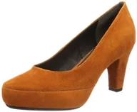 Czółenka - Andrea Conti 1006415 czółenka damskie, pomarańczowa - Pomarańczowy ruszt 065-39 eu - miniaturka - grafika 1