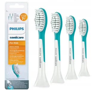 Końcówki końcówka do szczoteczki Philips dla Dzieci Sonicare For Kids 7+ 4 szt - Końcówki do szczoteczek elektrycznych - miniaturka - grafika 1