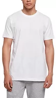 Koszulki męskie - Build Your Brand Męski T-shirt basic, okrągły dekolt, męski T-shirt o klasycznym kroju, dostępny w wielu kolorach, rozmiary XS – 5XL, biały, 4XL - miniaturka - grafika 1
