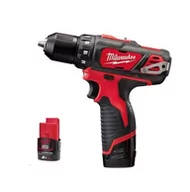 Wkrętarki - Milwaukee M12 E BDD-202C (M12BDD-202C) - miniaturka - grafika 1