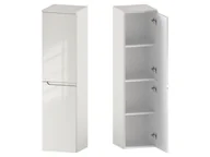 Szafki łazienkowe - Słupek Łazienkowy ETH 35 cm 2D Prawy - Kaszmir Wysoki Połysk - miniaturka - grafika 1