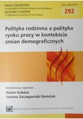 Ekonomia - Polityka rodzinna a polityka rynku pracy w kontekście zmian demograficznych - miniaturka - grafika 1